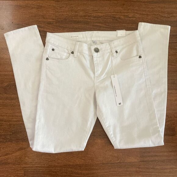 Kut from the Kloth White Jeans Sz 4 NWT - Picture 1 of 6